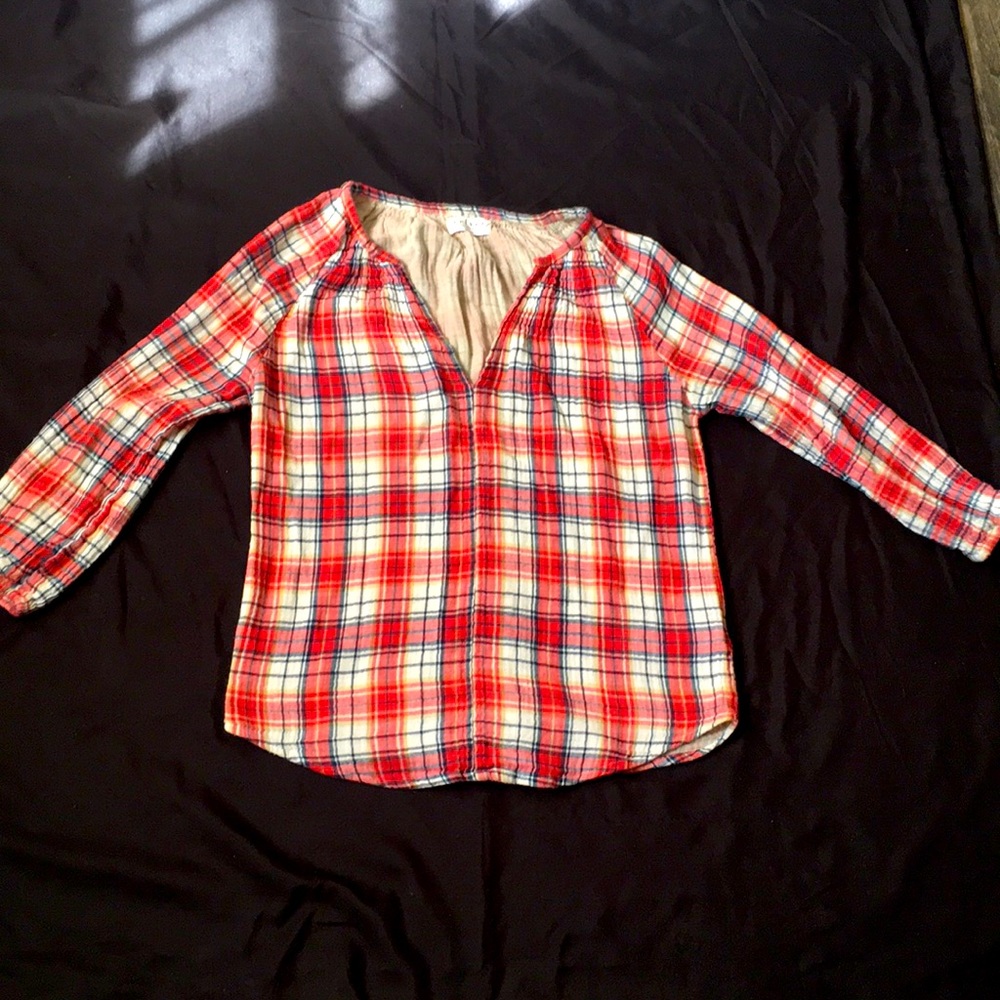 Velvet by Graham & Spencer double-gauze shirt